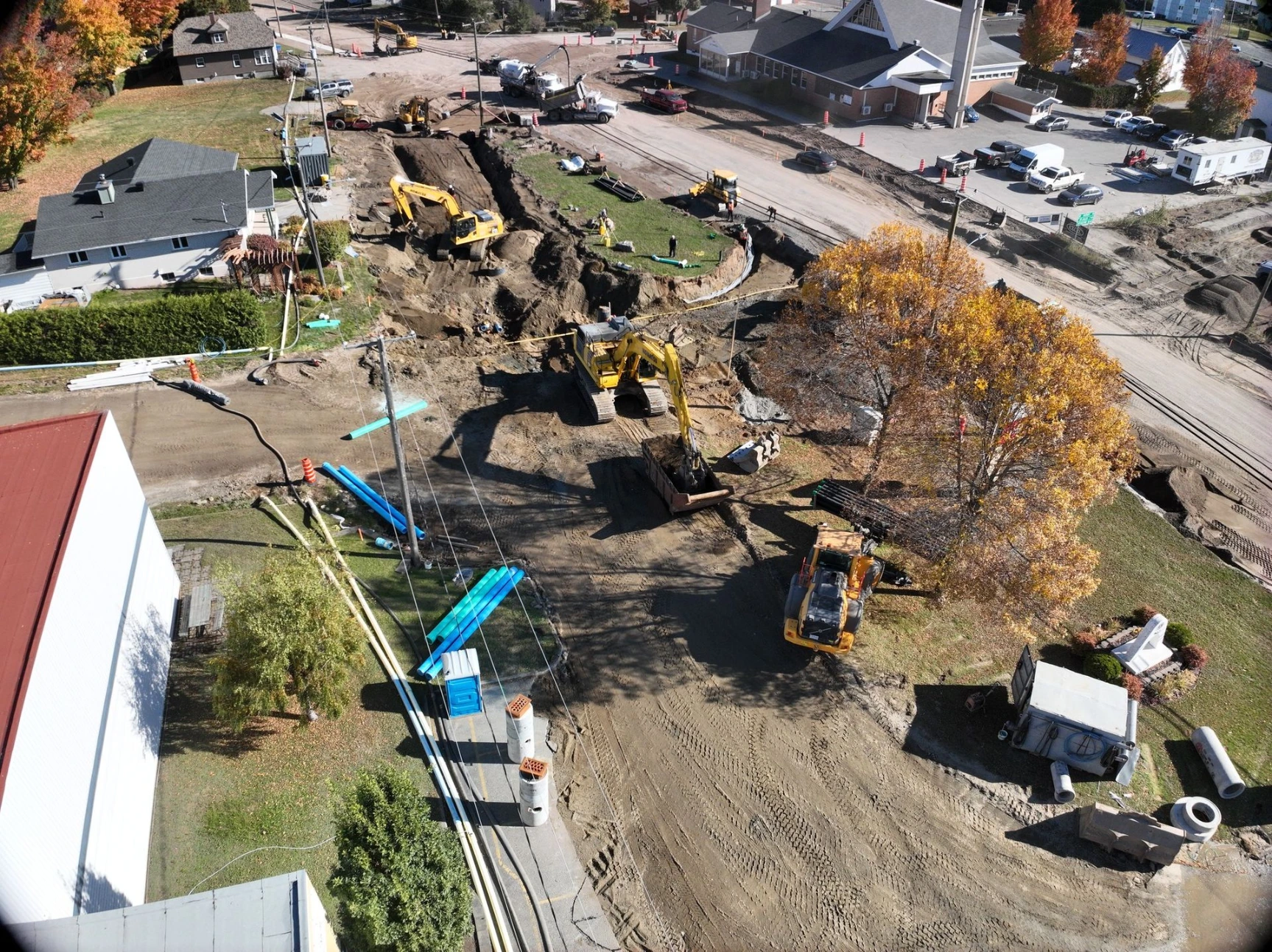 Traitement des sols chantier